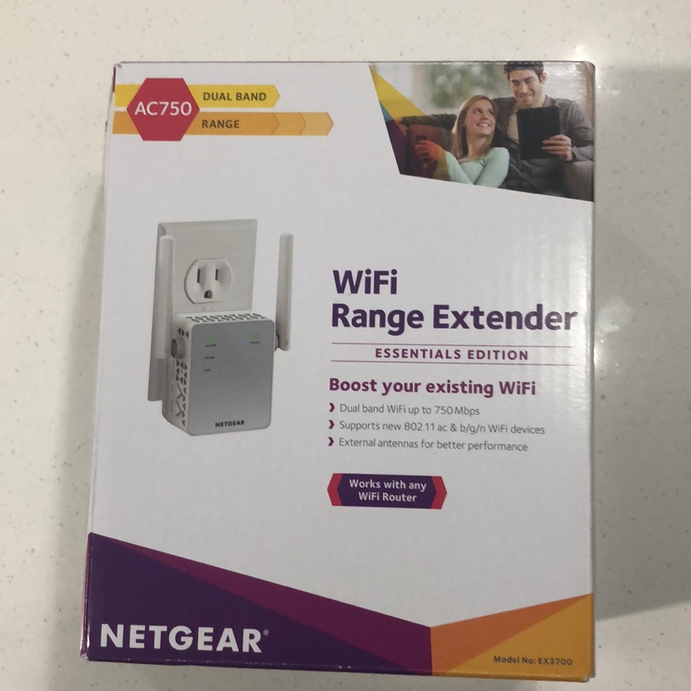 Netgear AC750 Dual Band Wifi Range Extender